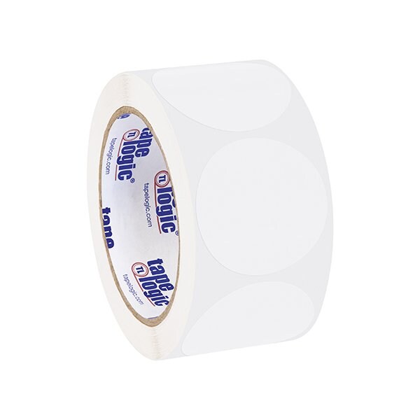 Tapelogic 2'' Circle - Fluorescent Green Removable Labels BUY00019886 - main